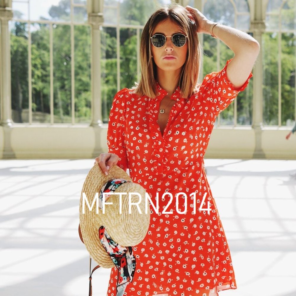 ZARA A-Line High Collar Short Dress